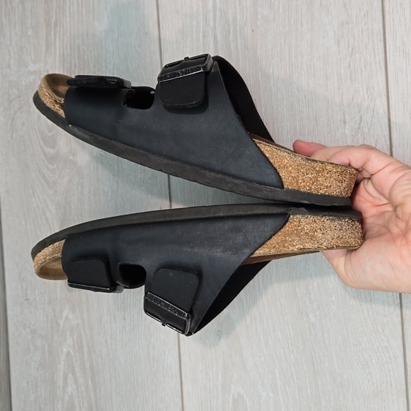 Birkenstock Women Arizona Sandals Flats shoes sz 40/9 Narrow - Picture 11 of 13